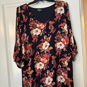 Floral midi dress